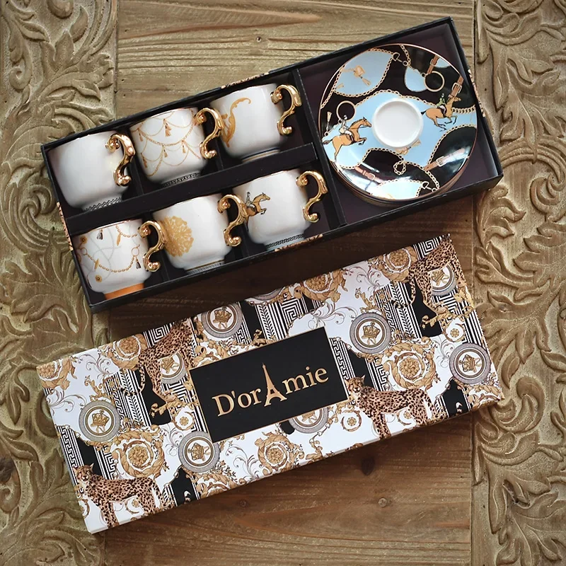 Xl Espresso Cup and Saucer Set Light Luxury Afternoon Tea Scented Tea Cup and Saucer Cup
Xl Espresso Cup and Saucer Set Light Luxury Afternoon Tea Scented Tea Cup and Saucer Cup