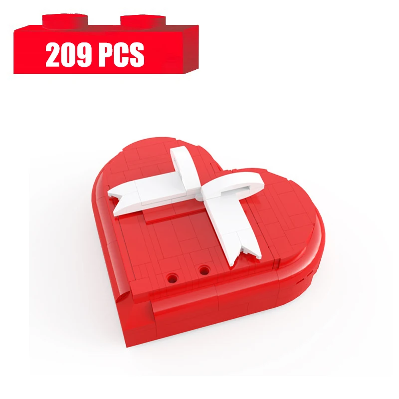 DIY Heart Box Love Shape Building Blocks Creative Idea Lovely Collection Case Bricks Toys for Girl Friends Valentine's Day Gifts
DIY Heart Box Love Shape Building Blocks Creative Idea Lovely Collection Case Bricks Toys for Girl Friends Valentine's Day Gifts