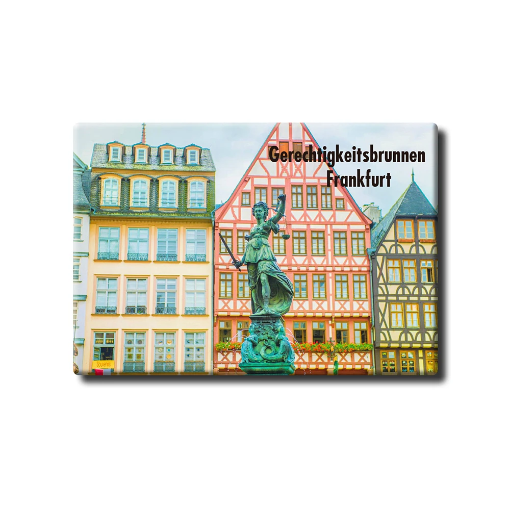 Germany Frankfurt "The Source Of Justice" Tourist Souvenir Tinplate Refrigerator Sticker Rigid Creative Home Decoration 27149
Germany Frankfurt "The Source Of Justice" Tourist Souvenir Tinplate Refrigerator Sticker Rigid Creative Home Decoration 27149