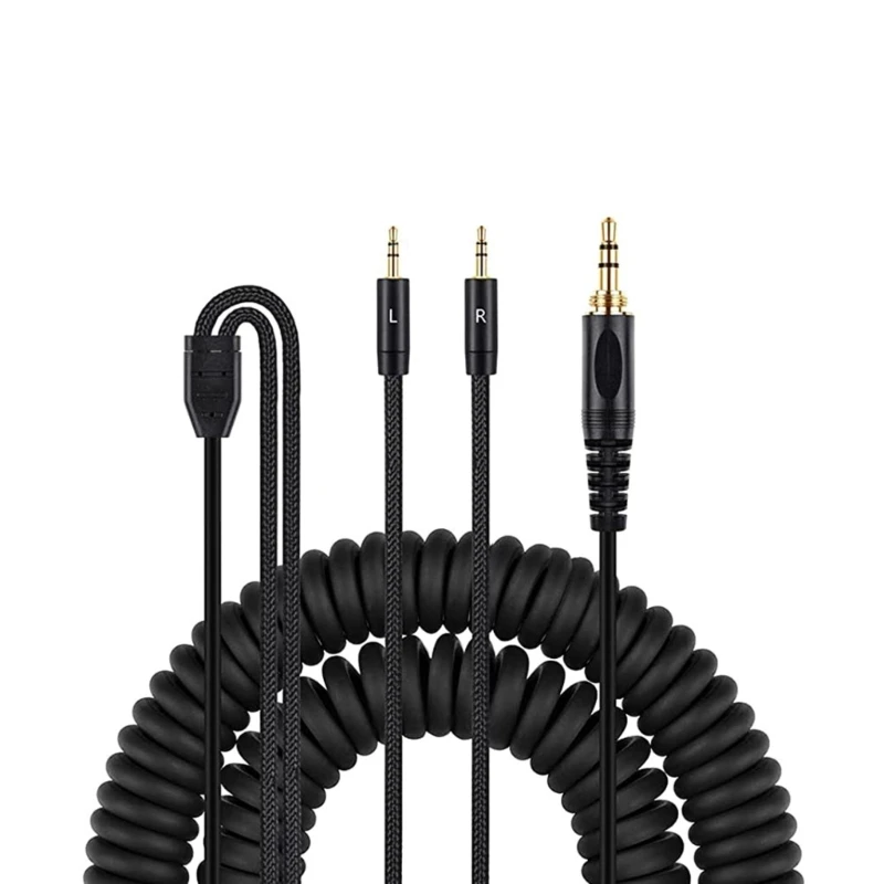 Dual 2.5mm Jacks Spring Cable for Hifiman HE400S/HE-400I/HE560//HE-350/HE1000 Headphones Listening
Dual 2.5mm Jacks Spring Cable for Hifiman HE400S/HE-400I/HE560//HE-350/HE1000 Headphones Listening