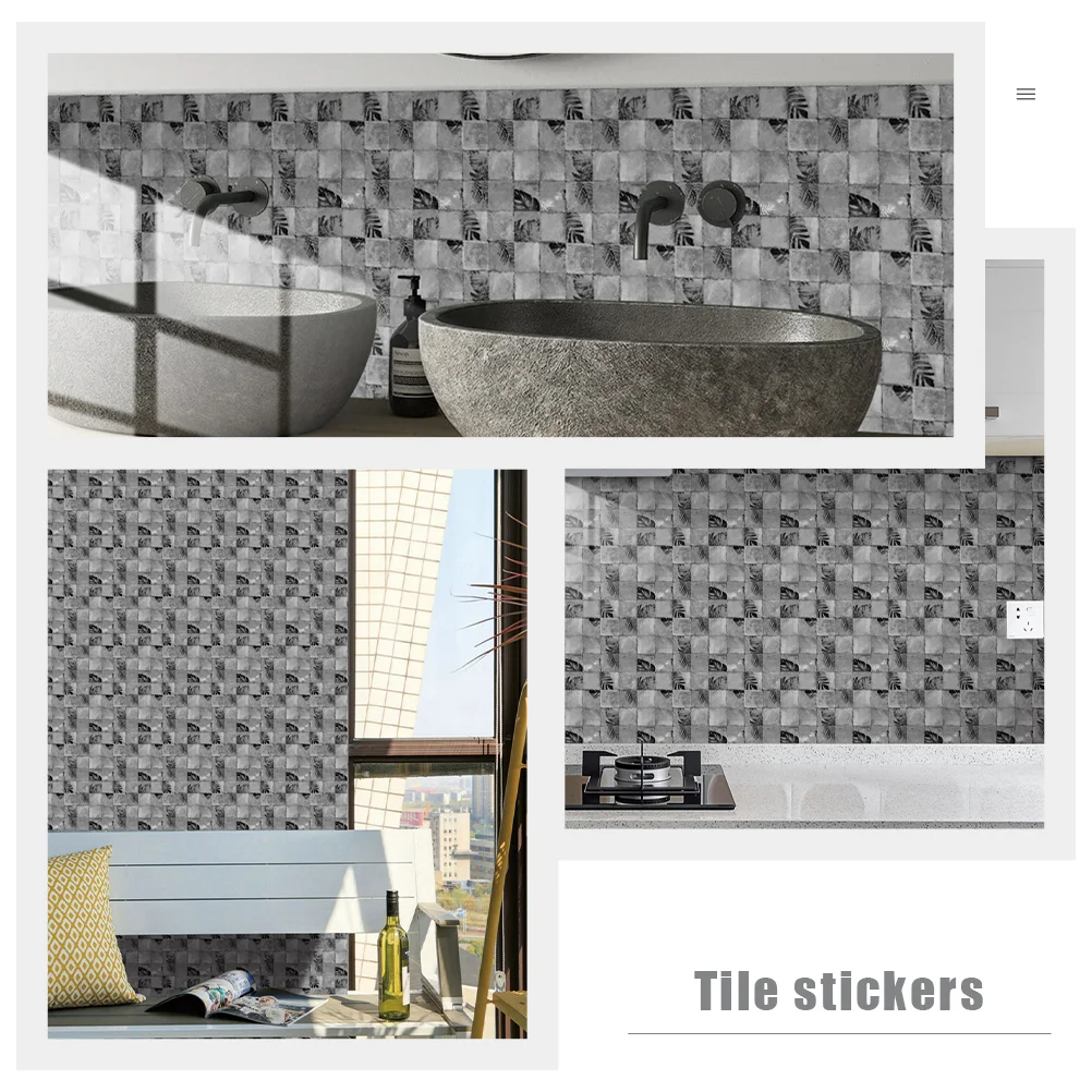 10 Pcs Tiles Backsplash Kitchen Leaves DIY Decor Home Decorative Bathroom Background
10 Pcs Tiles Backsplash Kitchen Leaves DIY Decor Home Decorative Bathroom Background