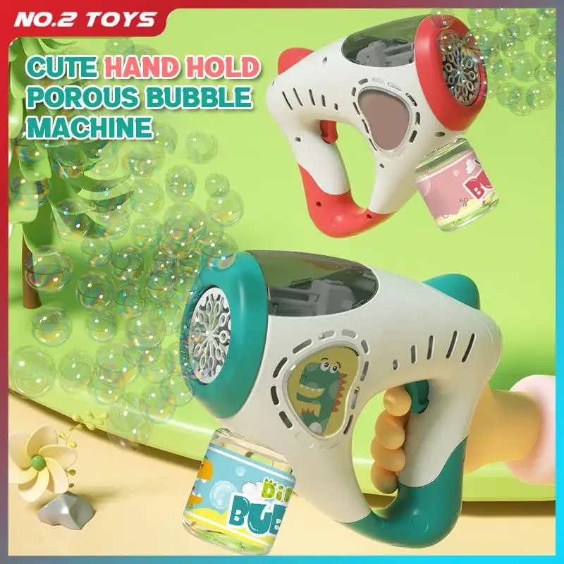 Mini 10 Holes Fully Automatic Bubble Gunner Holding Bubble Machine Kids Toys Children Party Game Spray Water Gun for Boys Gift
Mini 10 Holes Fully Automatic Bubble Gunner Holding Bubble Machine Kids Toys Children Party Game Spray Water Gun for Boys Gift