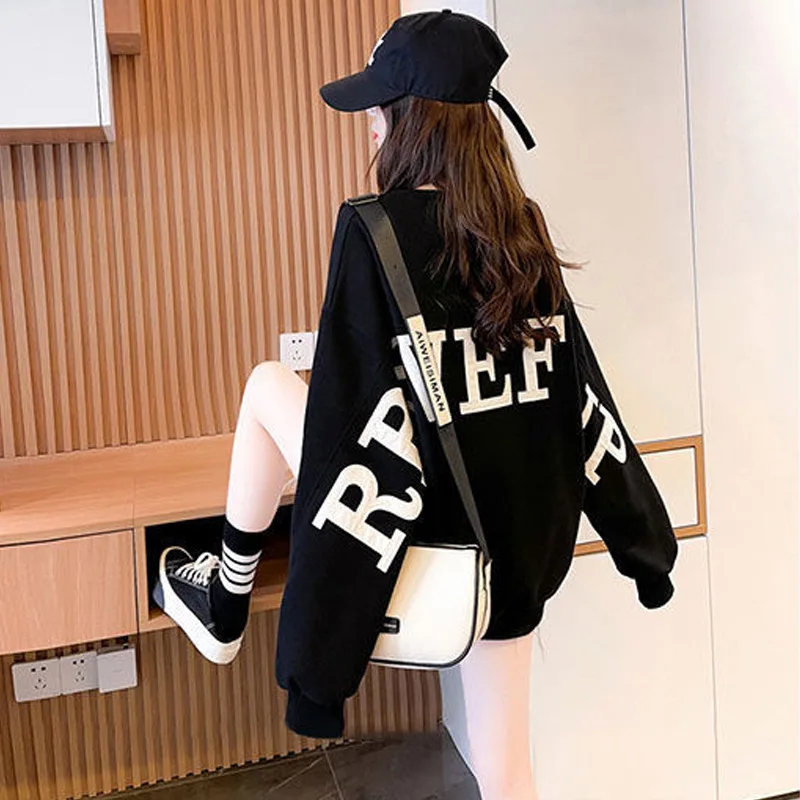 2022 New Letter Embroidered Sweater Ladies Spring and Autumn Thin Section Loose Large Size Western Style Top Trendy Ins
2022 New Letter Embroidered Sweater Ladies Spring and Autumn Thin Section Loose Large Size Western Style Top Trendy Ins