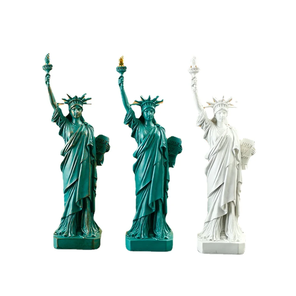 Statue of Liberty Model European Resin Retro Ornaments Desk Accessories Collectibles Goddess Sculpture Guardian Decoration
Statue of Liberty Model European Resin Retro Ornaments Desk Accessories Collectibles Goddess Sculpture Guardian Decoration