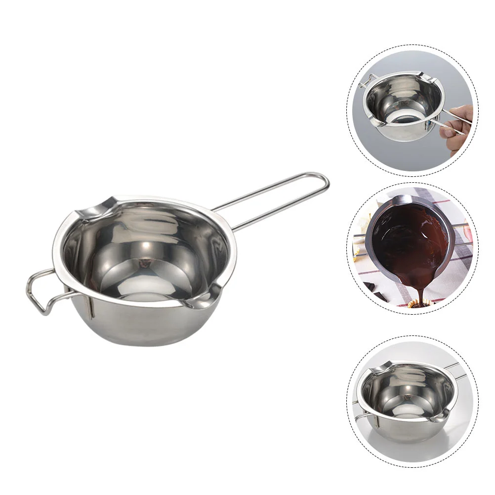 Pot Melting Bowl Butter Chocolate Warmer Heatingboiler Pan Soap Coffee Handle Cheesesteel Melt Bowls Baking Melter Fondue Stick
Pot Melting Bowl Butter Chocolate Warmer Heatingboiler Pan Soap Coffee Handle Cheesesteel Melt Bowls Baking Melter Fondue Stick