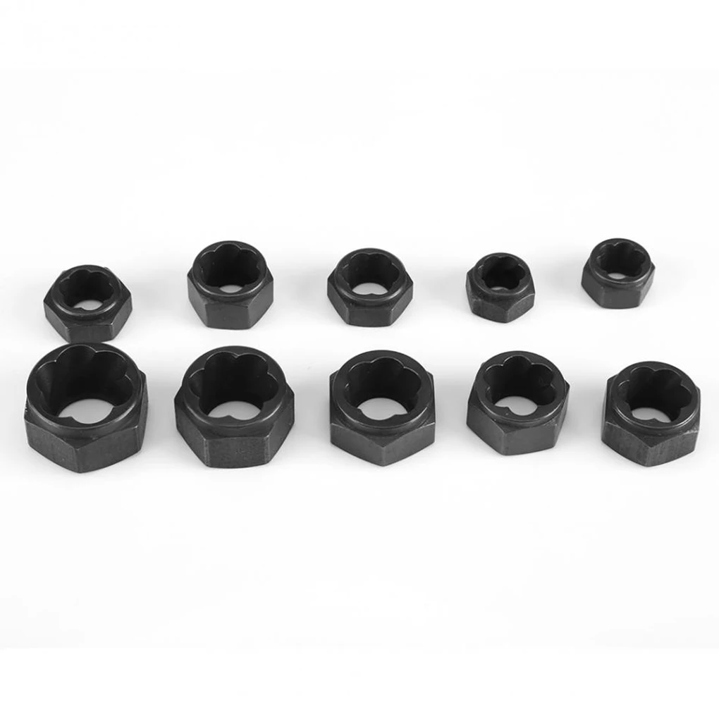 10pcs Hex Nut Remover Extractor Set Bolt Nut Parts Alloy Extraction Tool Threading Tools Kit Extractors
10pcs Hex Nut Remover Extractor Set Bolt Nut Parts Alloy Extraction Tool Threading Tools Kit Extractors