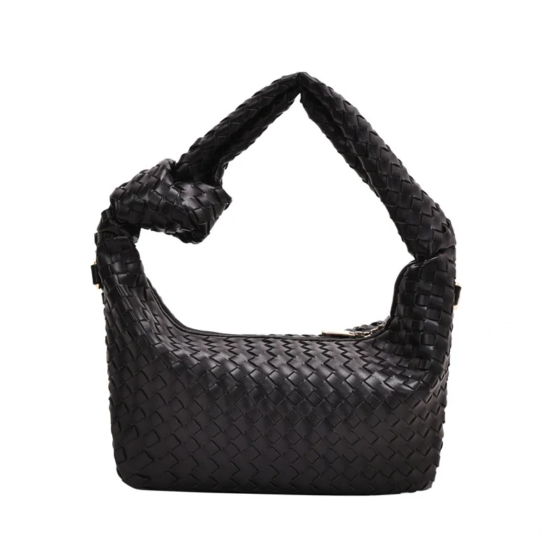 Fashion Hand Woven Bag Designer Luxury Leather Printed Shoulder Bags PU Knotted Handbag Sac Casual Handbags Women Bags Satchels
Fashion Hand Woven Bag Designer Luxury Leather Printed Shoulder Bags PU Knotted Handbag Sac Casual Handbags Women Bags Satchels
