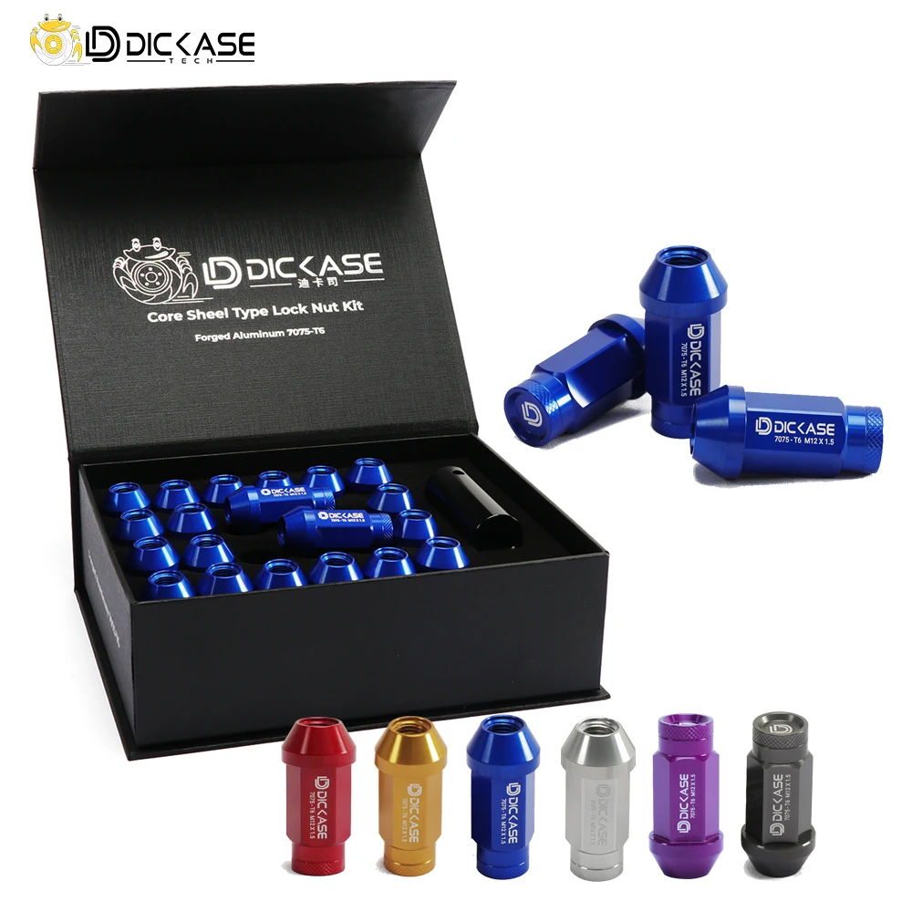Dicase 24pcs/box Car Titanium Alloy Screw Cap Wheel Lug Nuts for Toyota,Honda,Nissan,Subaru,Mazda,modern,kIa
Dicase 24pcs/box Car Titanium Alloy Screw Cap Wheel Lug Nuts for Toyota,Honda,Nissan,Subaru,Mazda,modern,kIa