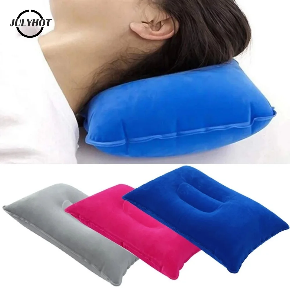 PVC Nylon Air Pillows Camping Sleep Cushion Portable Ultralight Inflatable Travel Hiking Beach Car Plane Head Rest Camp Gears
PVC Nylon Air Pillows Camping Sleep Cushion Portable Ultralight Inflatable Travel Hiking Beach Car Plane Head Rest Camp Gears