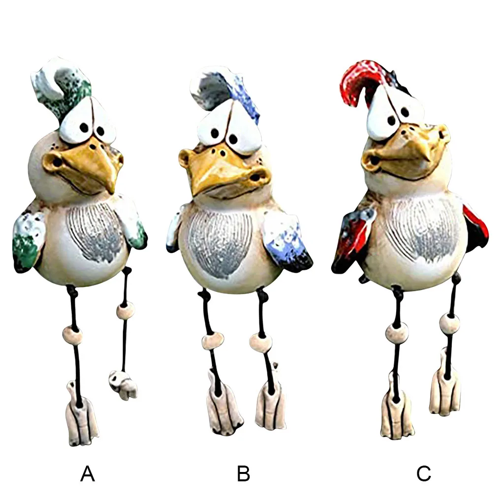 Забавные скульптуры ручной работы из смолы с орнаментом куриного фермерского зала, подарки для двора, аксессуары для улицы и помещения, кра... 
Забавные скульптуры ручной работы из смолы с орнаментом куриного фермерского зала, подарки для двора, аксессуары для улицы и помещения, кра...