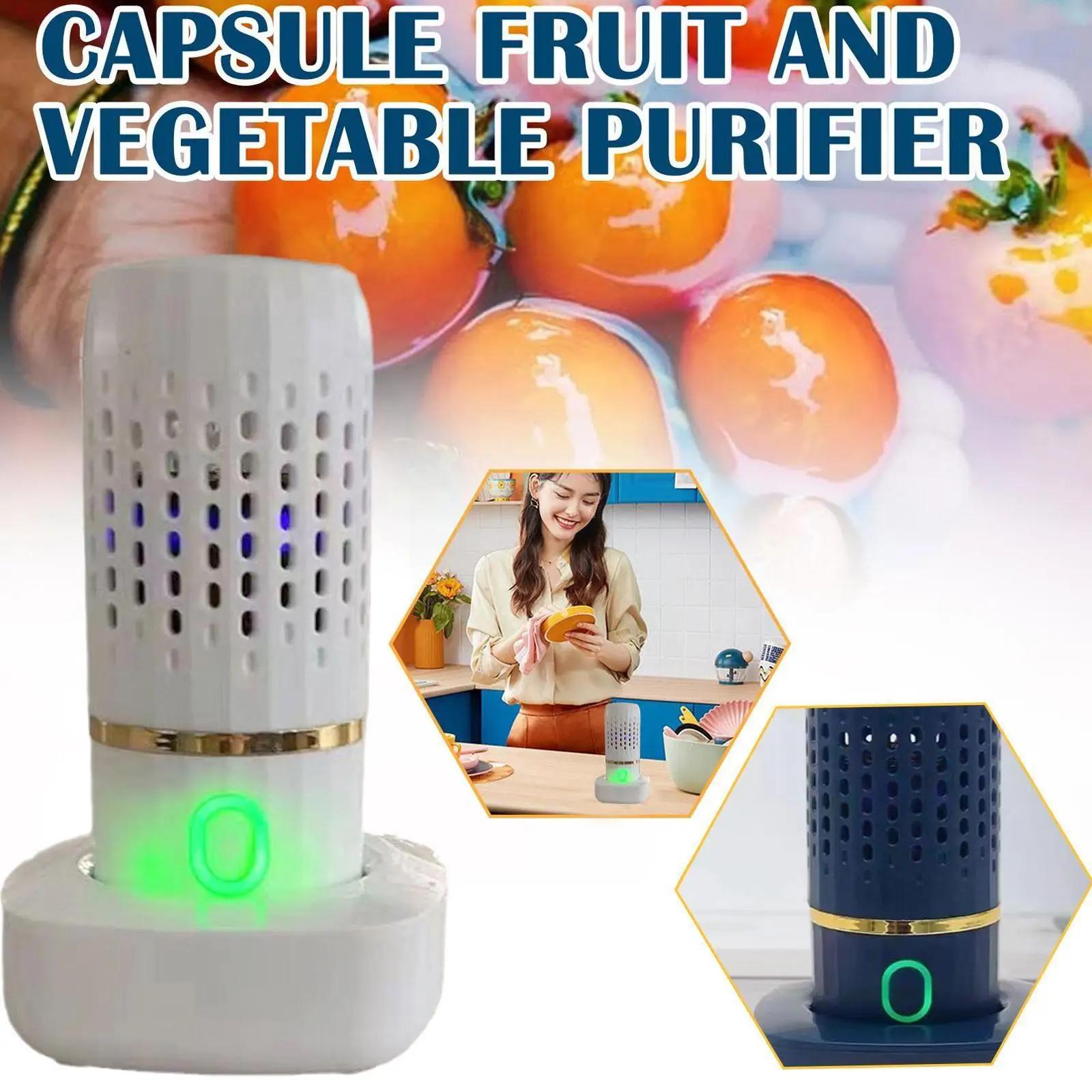 Protable Fruit Vegetable Washing Machine Capsule Shape Pesticide Purifier USB Food Tools Cleaner Household Wireless Food Re I4M9
Protable Fruit Vegetable Washing Machine Capsule Shape Pesticide Purifier USB Food Tools Cleaner Household Wireless Food Re I4M9