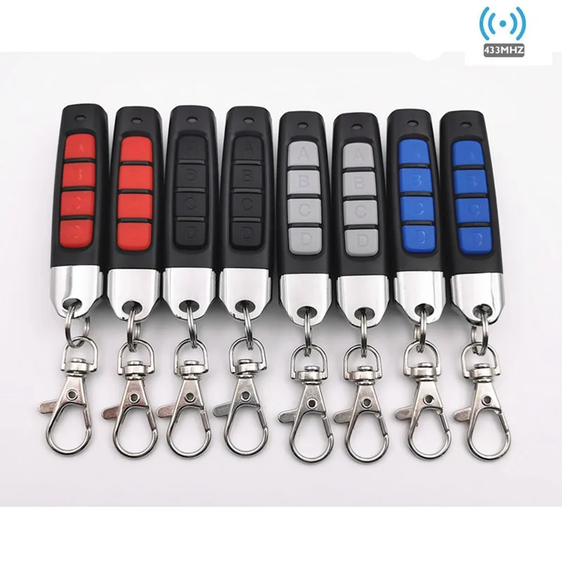 433MHZ Remote Control 4 Channel Garage Gate Door Opener Remote Control Duplicator Clone Cloning Code Car Key
433MHZ Remote Control 4 Channel Garage Gate Door Opener Remote Control Duplicator Clone Cloning Code Car Key