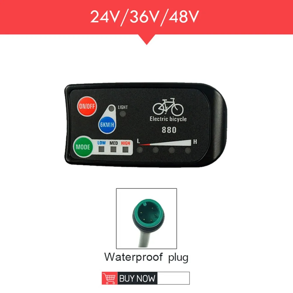 24/36/48V Control Part Bicycle Control Electric KT 880 KT-LED880 LED Part Premium Useful Accessories Brand New
24/36/48V Control Part Bicycle Control Electric KT 880 KT-LED880 LED Part Premium Useful Accessories Brand New