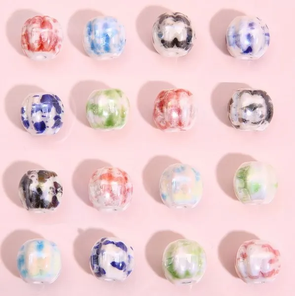5pcs/lot 13mm Ceramic Irregular Pattern Pumpkin Beads DIY Earrings Bracelet Accessories Necklace Materials
5pcs/lot 13mm Ceramic Irregular Pattern Pumpkin Beads DIY Earrings Bracelet Accessories Necklace Materials
