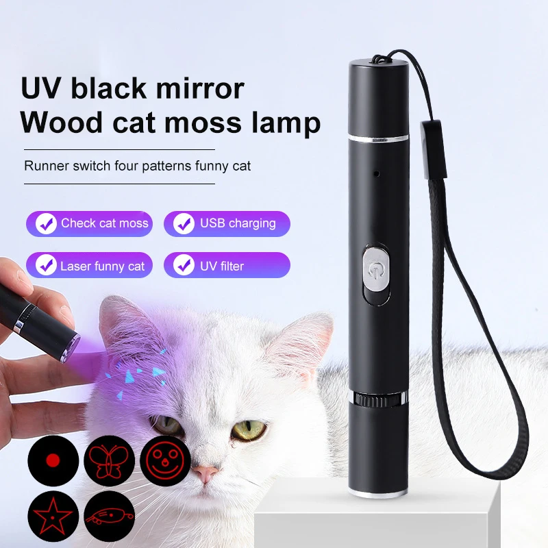 Cat Dog Moss Light 365UV Flashlight Ultraviolet Lamp Torch Black Light Pet Moss Detector For Cat Dog Stains Bed Bug Moldy Food
Cat Dog Moss Light 365UV Flashlight Ultraviolet Lamp Torch Black Light Pet Moss Detector For Cat Dog Stains Bed Bug Moldy Food