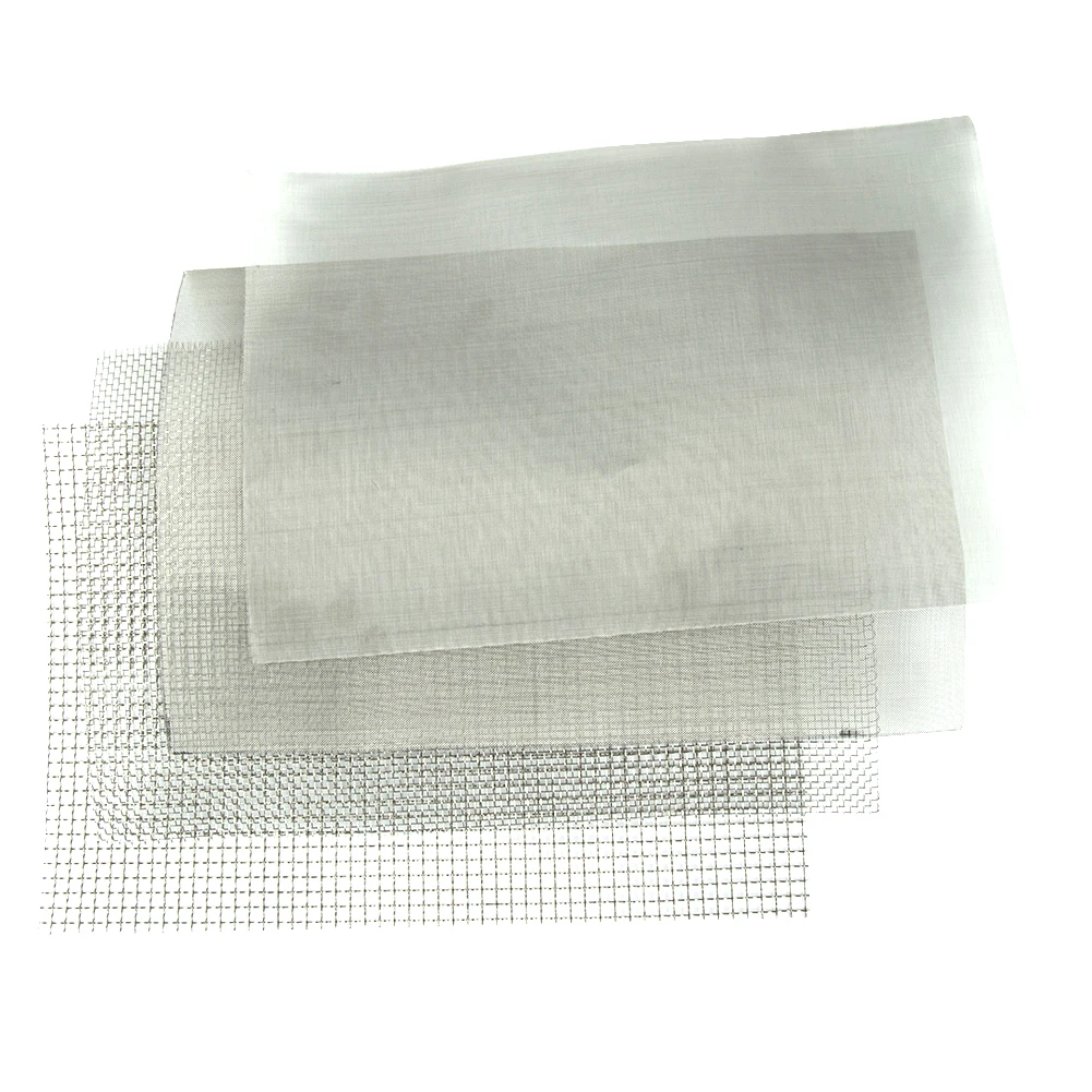 2PCS 4/10/50/100 Mesh Stainless Steel Woven Wire Filtration Filter Screen Sheet Garden Home Improvement Building Hardware
2PCS 4/10/50/100 Mesh Stainless Steel Woven Wire Filtration Filter Screen Sheet Garden Home Improvement Building Hardware