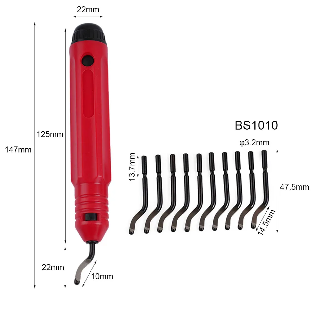 BS1010 Blades Burr Handle Deburr Blade Deburring Bit For Glass HSS Hand Manual Tools Metalworking Remover Tools
BS1010 Blades Burr Handle Deburr Blade Deburring Bit For Glass HSS Hand Manual Tools Metalworking Remover Tools