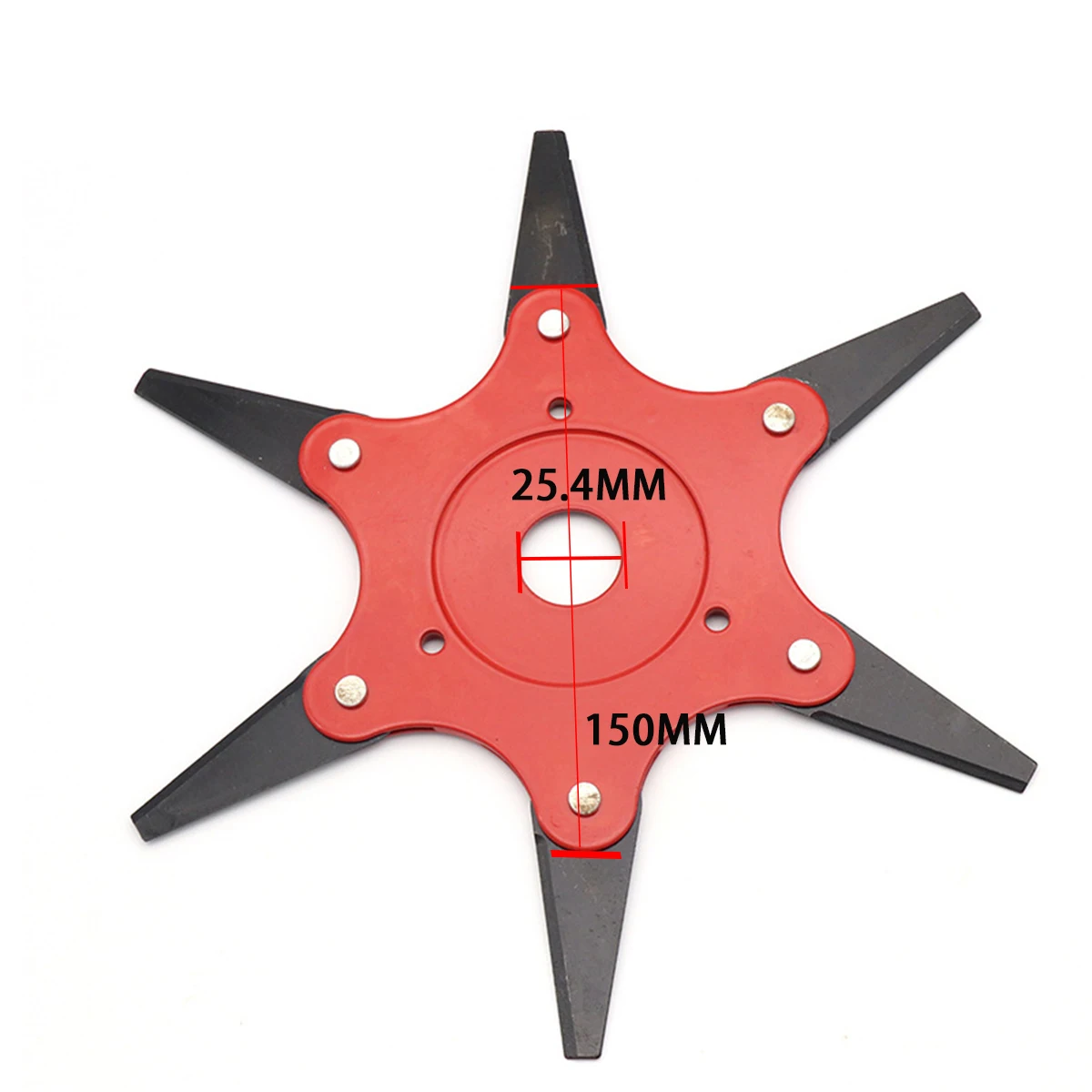 1pcs Manganese Steel Cutter Blade Durable Trimmer Head Lawn farmland Weeding Garden Tools Supplies Accessories 150MM Dia 6 Teeth
1pcs Manganese Steel Cutter Blade Durable Trimmer Head Lawn farmland Weeding Garden Tools Supplies Accessories 150MM Dia 6 Teeth