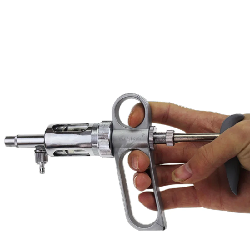 5ml 10ml Feeding Metal Continuous Syringe Vaccine Poultry Sow Sheep Pig Cattle Injection Animal Farming Tools
5ml 10ml Feeding Metal Continuous Syringe Vaccine Poultry Sow Sheep Pig Cattle Injection Animal Farming Tools