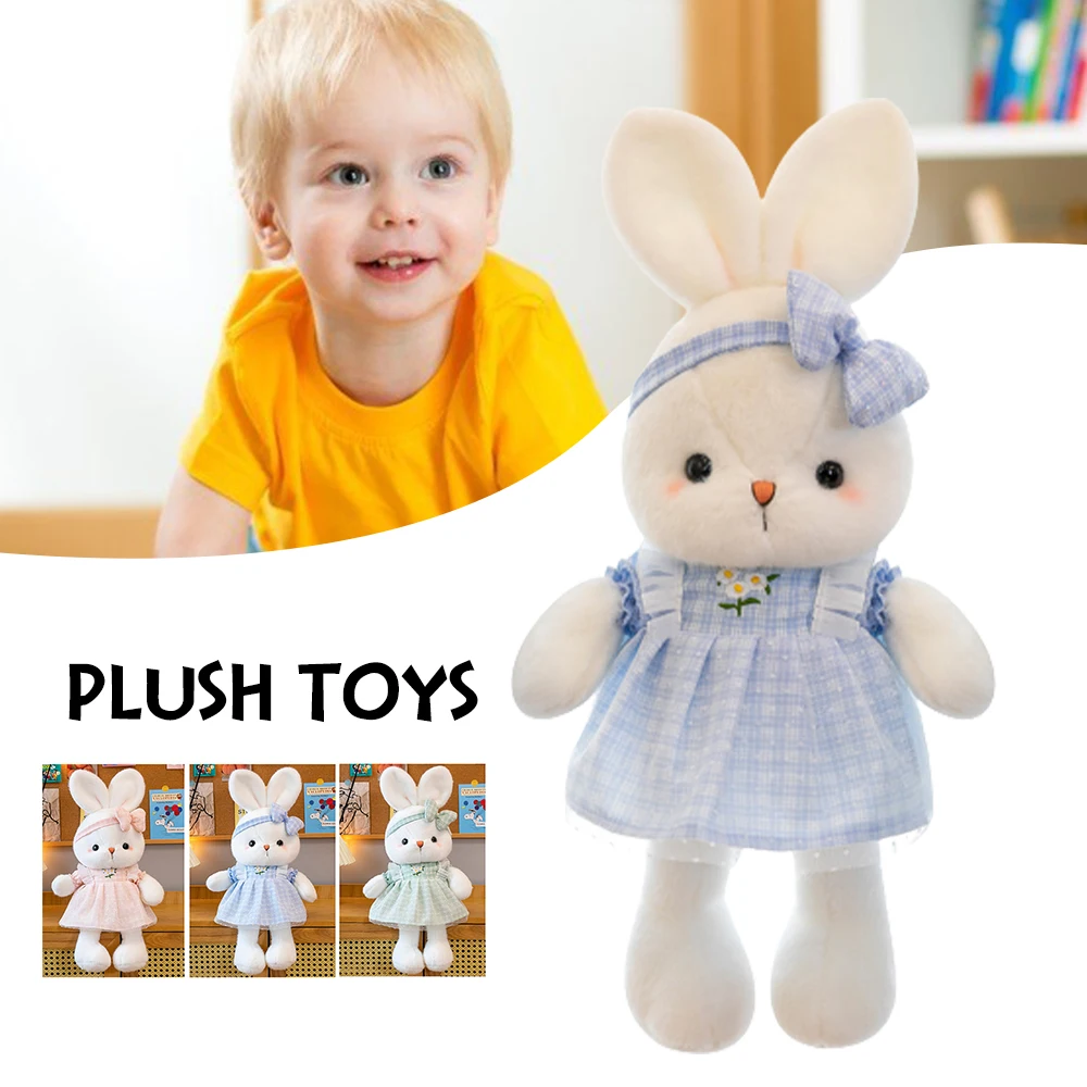 Rabbit Doll Plush Toy Stuffed Animal Doll for Children Gift 3 Colors Soft PP Cotton Dress Wear Plush JAN88
Rabbit Doll Plush Toy Stuffed Animal Doll for Children Gift 3 Colors Soft PP Cotton Dress Wear Plush JAN88