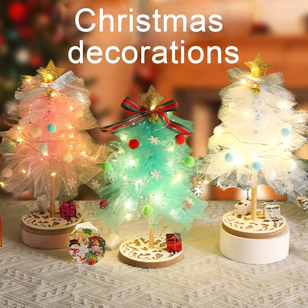 Luminous Handmade Christmas Tree DIY Material Kits Mesh Yarn Christmas Tree Educational Toys Christmas Ornaments For Kids Gift
Luminous Handmade Christmas Tree DIY Material Kits Mesh Yarn Christmas Tree Educational Toys Christmas Ornaments For Kids Gift