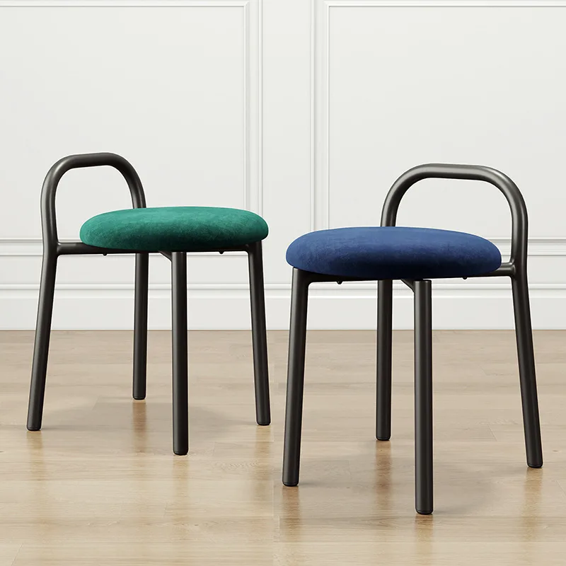 Modern Minimalist Fashion Home Dining Table Chair Light Luxury Small Round Chair Kitchen Outdoor Round Stool Beauty Stool
Modern Minimalist Fashion Home Dining Table Chair Light Luxury Small Round Chair Kitchen Outdoor Round Stool Beauty Stool
