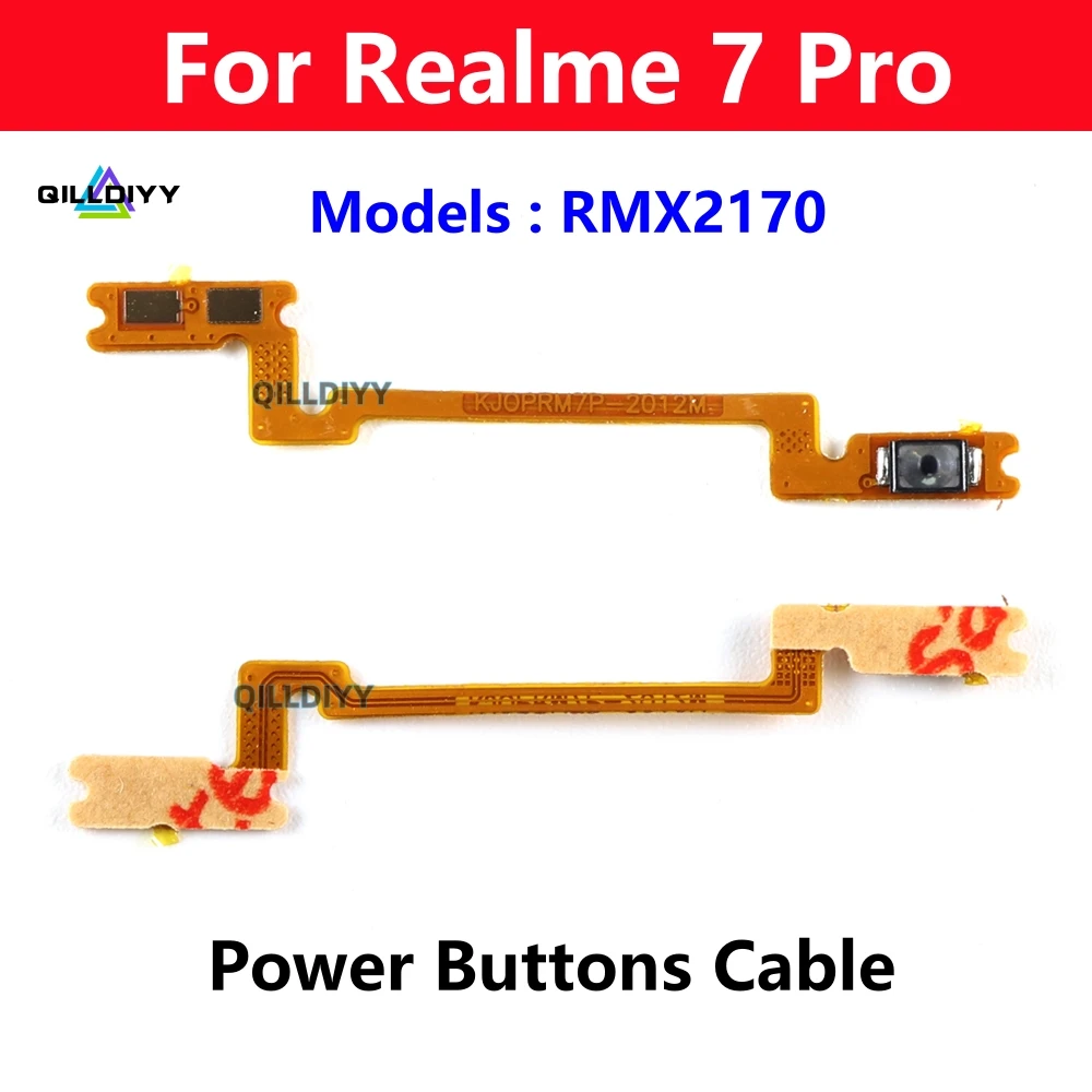 Original Power ON OFF Button Switch Key Flex Cable For OPPO Realme 7 Pro 7pro RMX2170 Replacement Repair Parts
Original Power ON OFF Button Switch Key Flex Cable For OPPO Realme 7 Pro 7pro RMX2170 Replacement Repair Parts