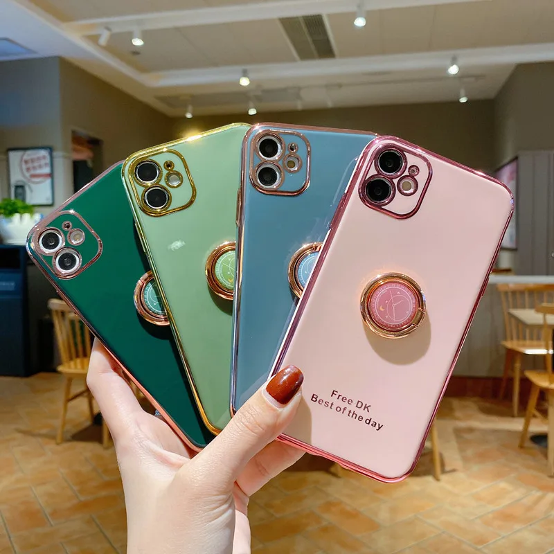 Electroplated clock bracket Case For For IPhone 14 13 12 11 ProMAX 13mini 12Mini XR XS MAX SE 7 8 Plus Plain Silicone Phone Case
Electroplated clock bracket Case For For IPhone 14 13 12 11 ProMAX 13mini 12Mini XR XS MAX SE 7 8 Plus Plain Silicone Phone Case