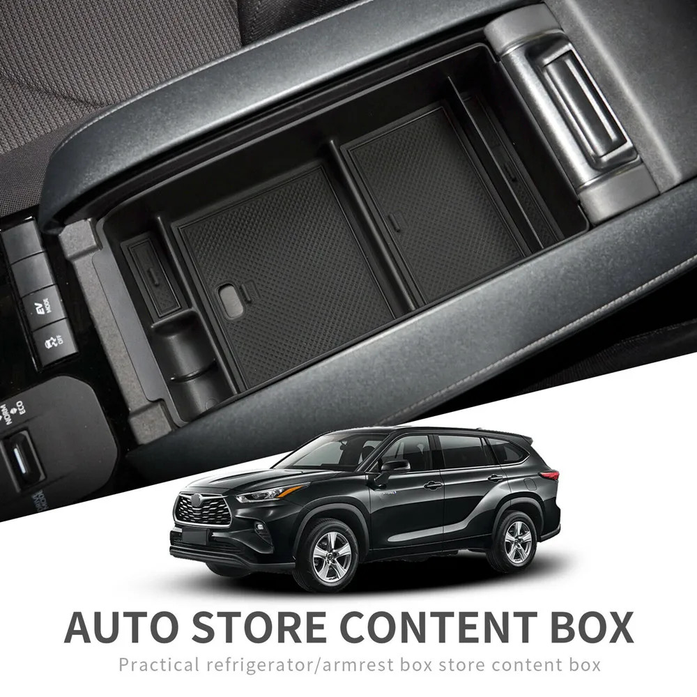 For Toyota Highlander/Crown Kluger 2022 Car Center Console Tray Storage Box Door Armrest Organizer Box Car Interior Accessories
For Toyota Highlander/Crown Kluger 2022 Car Center Console Tray Storage Box Door Armrest Organizer Box Car Interior Accessories