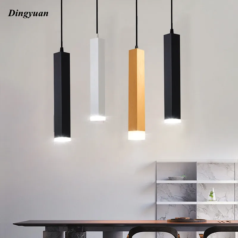 9w12wDimmable LED Pendant Lamp Long Tube lamp AC95-265V COB Kitchen Island Dining Room Shop Bar Decoration Cylinder Pipe Pendant
9w12wDimmable LED Pendant Lamp Long Tube lamp AC95-265V COB Kitchen Island Dining Room Shop Bar Decoration Cylinder Pipe Pendant