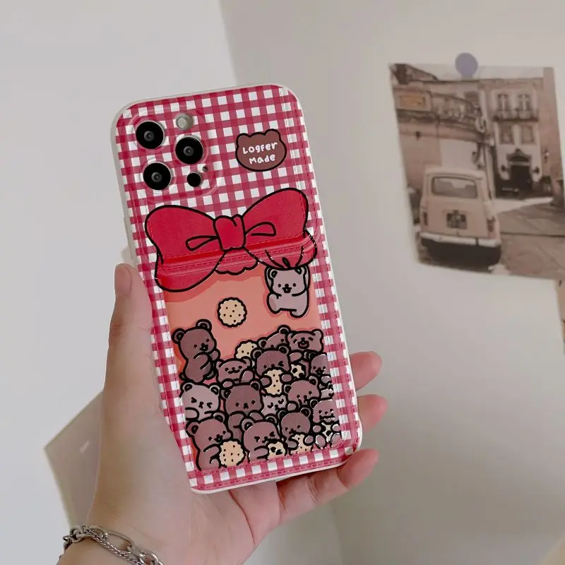 Симпатичный матовый чехол INS с красным бантом и медведем из мультфильма для iPhone 14 13 Pro Max 12 11 Pro Plus, мягкий силиконовый защитный чехол
Симпатичный матовый чехол INS с красным бантом и медведем из мультфильма для iPhone 14 13 Pro Max 12 11 Pro Plus, мягкий силиконовый защитный чехол