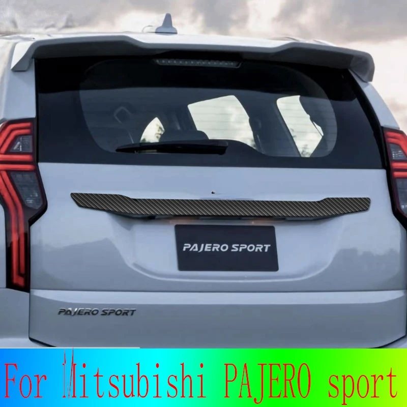 Внешние детали для Mitsubishi PAJERO Sport 2020-2021 ABS, аксессуары для украшения багажника, яркая задняя дверь, декоративная яркая полоса
Внешние детали для Mitsubishi PAJERO Sport 2020-2021 ABS, аксессуары для украшения багажника, яркая задняя дверь, декоративная яркая полоса