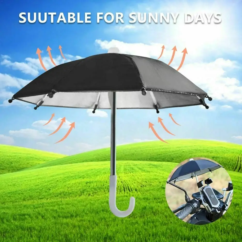 Motorcycle Decoration Waterproof 43 G Mini Sunshade Umbrella Cute Craft Anti-permeability Motorcycle Phone Holder Polyester
Motorcycle Decoration Waterproof 43 G Mini Sunshade Umbrella Cute Craft Anti-permeability Motorcycle Phone Holder Polyester