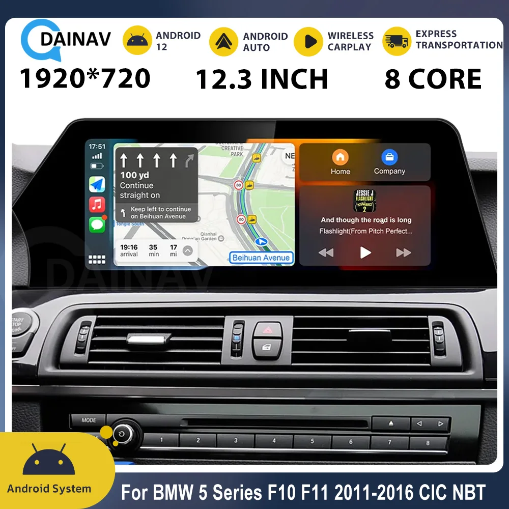 Android 12.0 Multimedia Car Radio For BMW 5 Series F10 F11 2011-2016 CIC NBT 520i GPS Headunit New Style Bule Anti G-lare Screen
Android 12.0 Multimedia Car Radio For BMW 5 Series F10 F11 2011-2016 CIC NBT 520i GPS Headunit New Style Bule Anti G-lare Screen