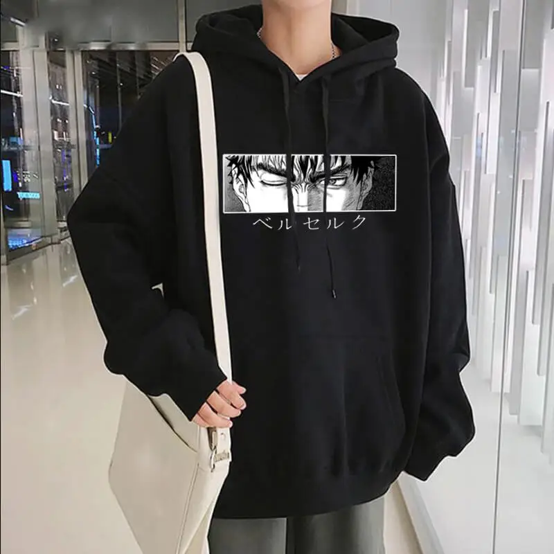 Men Berserk Guts Hoodie Manga Pullovers Sweatshirts Anime Eye Print Hoody Long Sleeved Streetwear Tops Clothes Unisex
Men Berserk Guts Hoodie Manga Pullovers Sweatshirts Anime Eye Print Hoody Long Sleeved Streetwear Tops Clothes Unisex