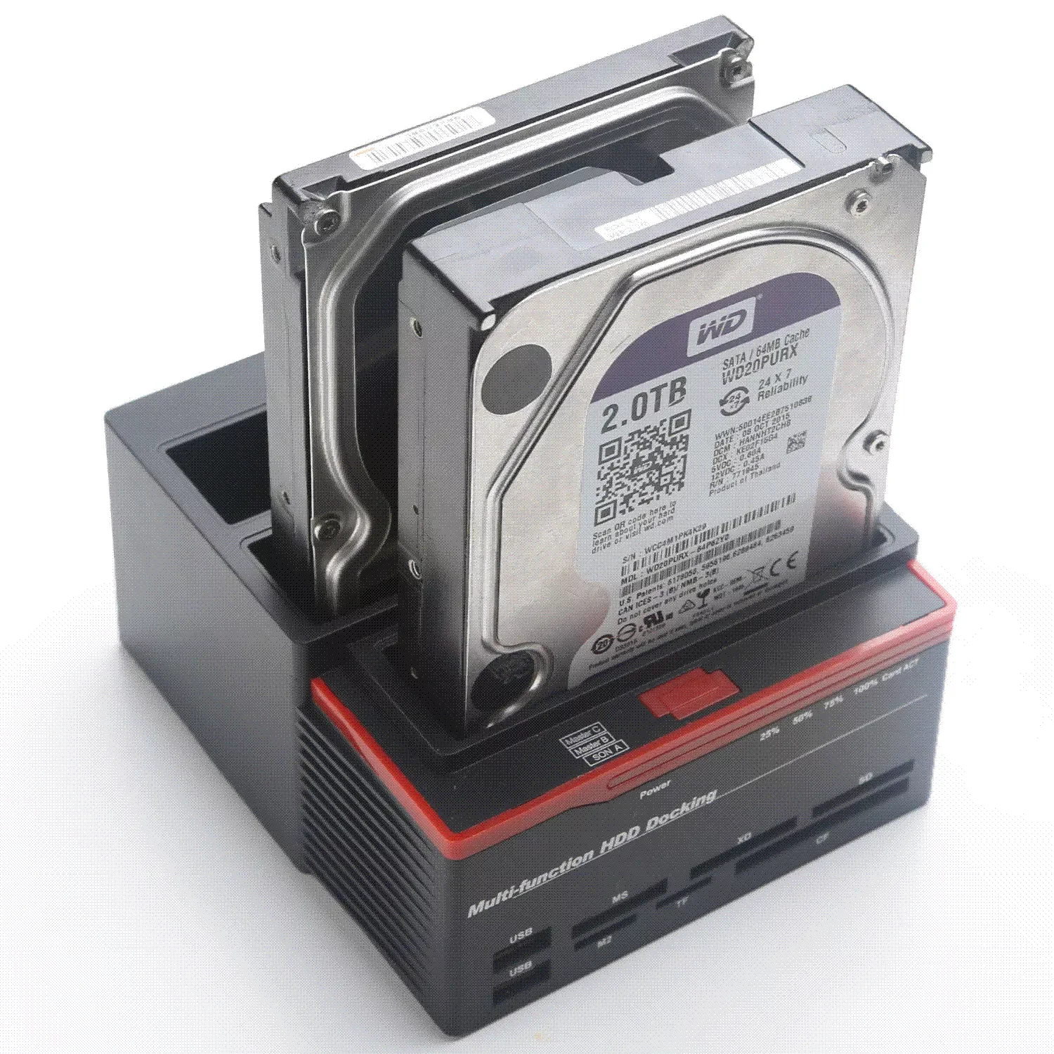 Mobile Hard Disk Box 2.5/3.5" SATA IDE HDD Docking Station HDD Enclosure USB 2 Ports USB 2.0 Hub MS/M2/XD/CF/SD/TF Card Rea
Mobile Hard Disk Box 2.5/3.5" SATA IDE HDD Docking Station HDD Enclosure USB 2 Ports USB 2.0 Hub MS/M2/XD/CF/SD/TF Card Rea