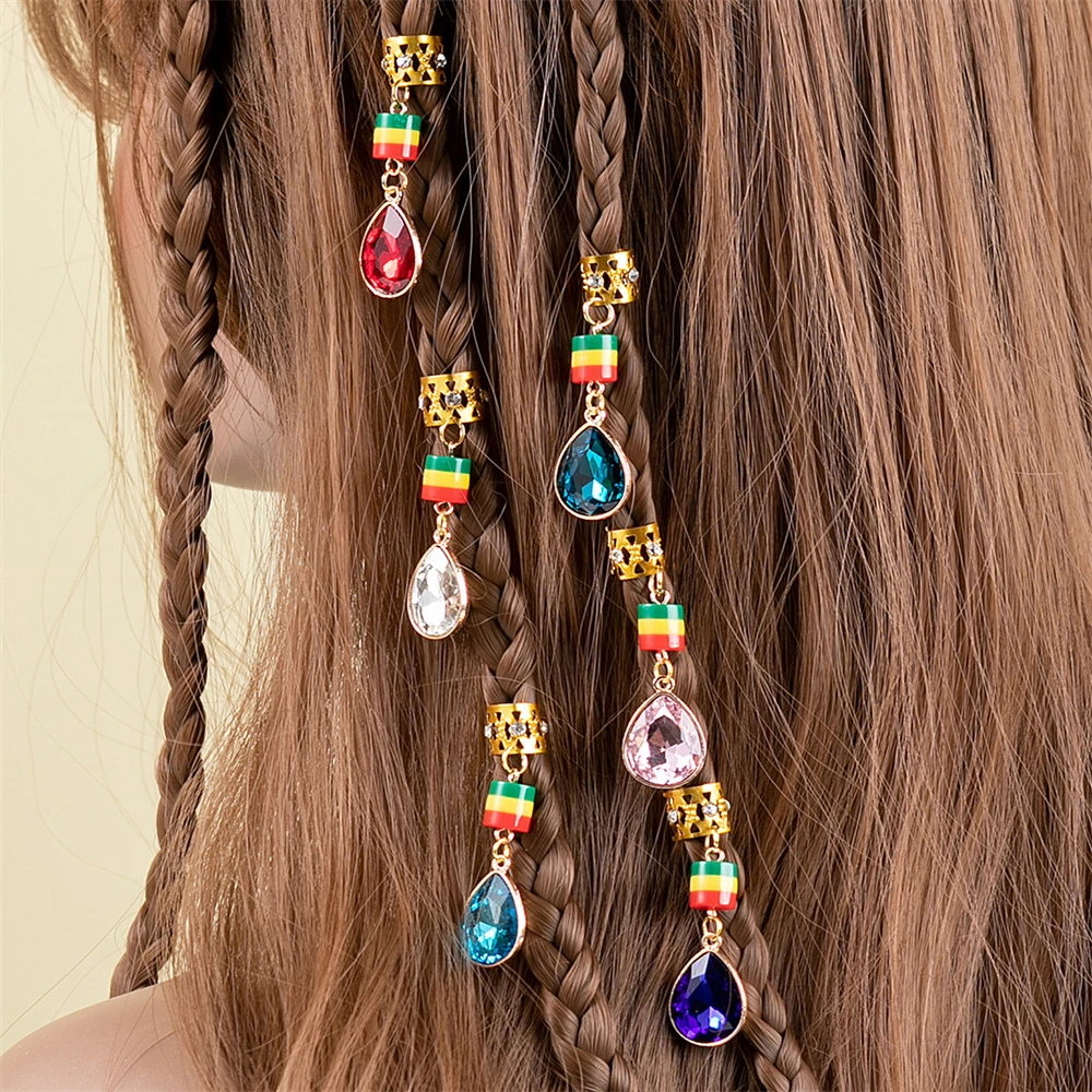 1 PC Crystal Water Drop Pendants Hair Clips for Girls Women Luxury Spiral Hairpin Aluminum Ring Rhinestone Hair Accessories Gift
1 PC Crystal Water Drop Pendants Hair Clips for Girls Women Luxury Spiral Hairpin Aluminum Ring Rhinestone Hair Accessories Gift