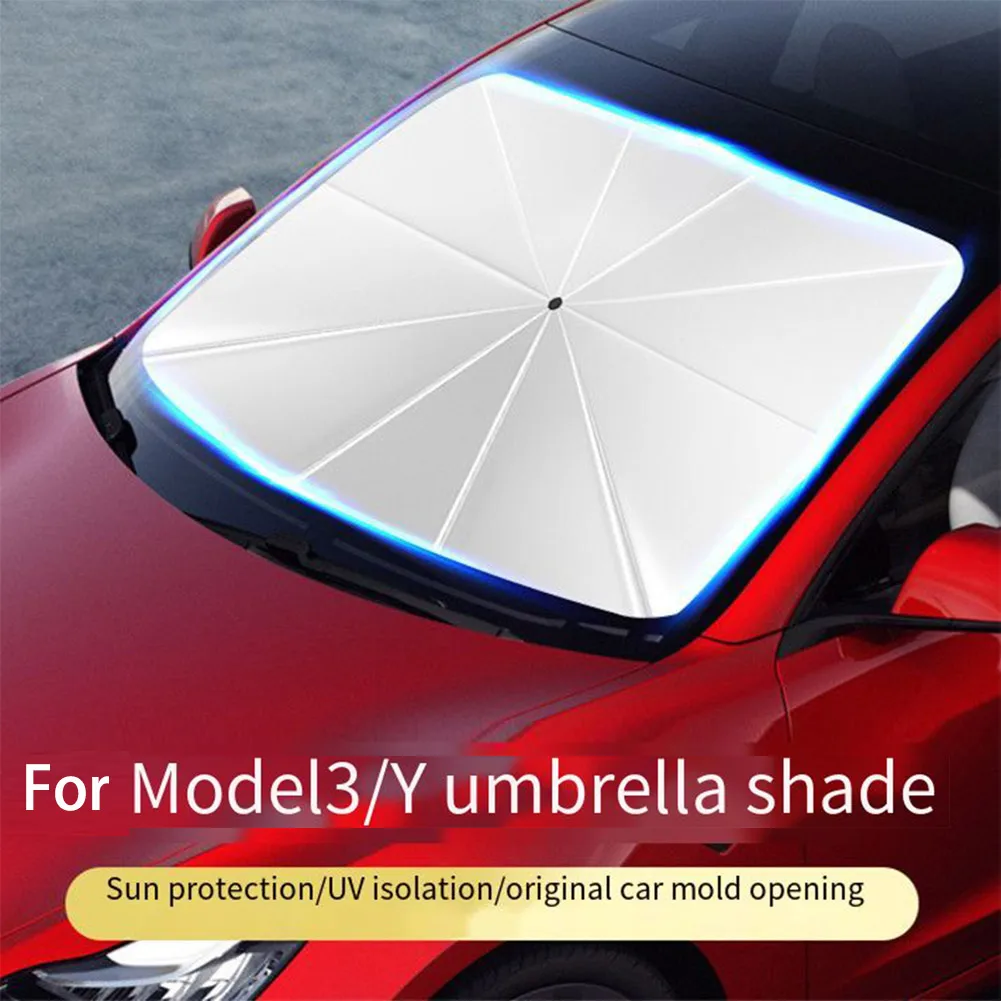 1*Car Car Front Windshield Sunshade Umbrella Sun Visor Sun Shield Protector For Tesla Model S/Model X High Quality
1*Car Car Front Windshield Sunshade Umbrella Sun Visor Sun Shield Protector For Tesla Model S/Model X High Quality