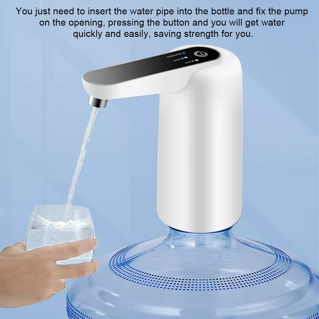 New Water Press Dispenser USB Charging Universal Touch Control Portable 2-5 Gallon Bottle Switch Office
New Water Press Dispenser USB Charging Universal Touch Control Portable 2-5 Gallon Bottle Switch Office
