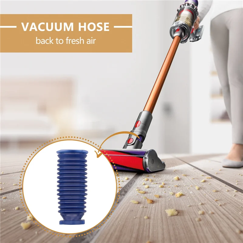 Всасывающий синий шланг фитинги для пылесоса Dyson V7 V8 V10 V11 запасные части