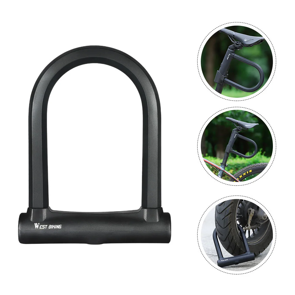 1 шт. U-образный замок для горного велосипеда, Электрический автомобильный замок (черный)
1 шт. U-образный замок для горного велосипеда, Электрический автомобильный замок (черный)