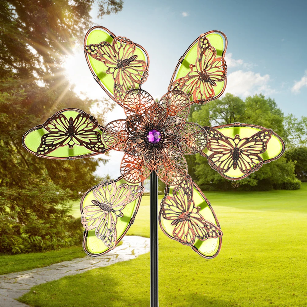 Metal Luminous Windmill Rotating Hollow Design Wind Spinner Catchers Outdoor Garden Lawn Patio Decor Supplies
Metal Luminous Windmill Rotating Hollow Design Wind Spinner Catchers Outdoor Garden Lawn Patio Decor Supplies