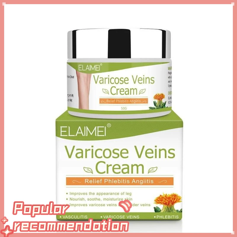 50ml Varicose Vein Ointment Relieve Pain Herbal Antibacterial Safflower Cream Bulging Legs Red Blood Streak Repair Vein Cream
50ml Varicose Vein Ointment Relieve Pain Herbal Antibacterial Safflower Cream Bulging Legs Red Blood Streak Repair Vein Cream