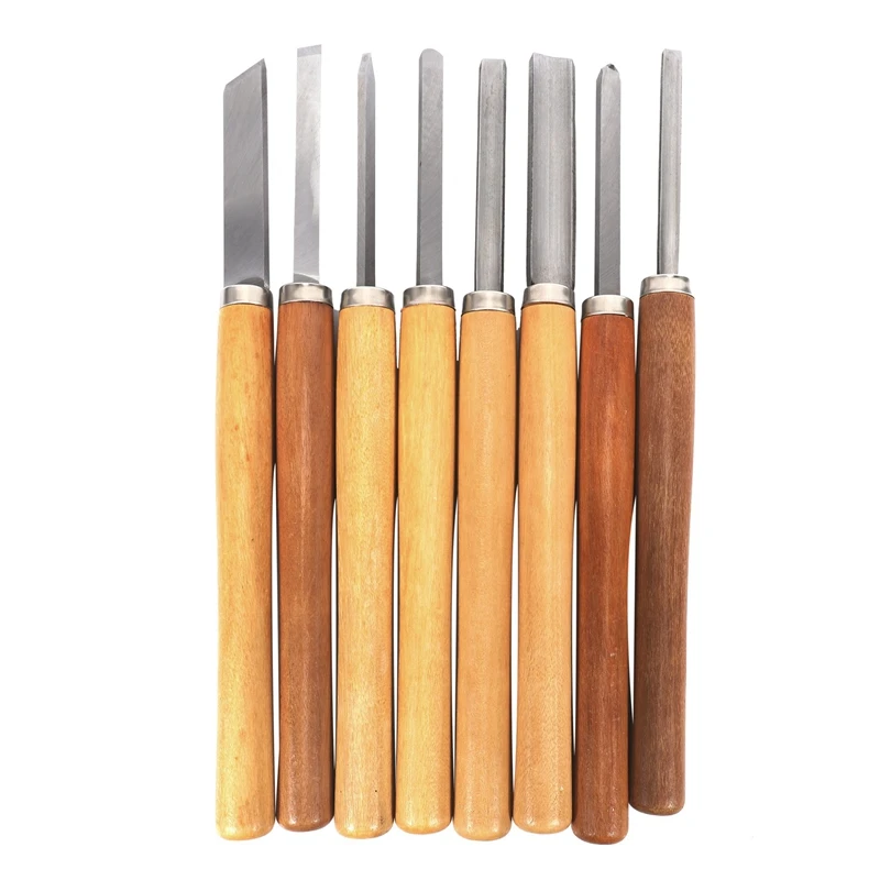 8Pcs/Set Woodworking Carving Chisel Knives Set Turning Tools Wood Craft Gouge Skew Parting Detail Chisel Handle Sculpture Knives
8Pcs/Set Woodworking Carving Chisel Knives Set Turning Tools Wood Craft Gouge Skew Parting Detail Chisel Handle Sculpture Knives