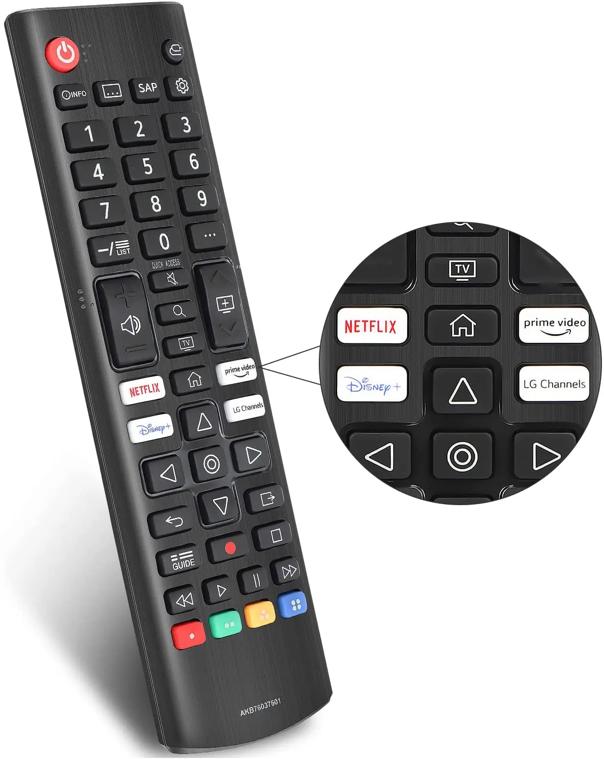 Gvirtue Universal Remote Control Replacement for LG-TV-Remote All LG LED OLED LCD Webos 4K 8K UHD HDTV HDR Smart TV
Gvirtue Universal Remote Control Replacement for LG-TV-Remote All LG LED OLED LCD Webos 4K 8K UHD HDTV HDR Smart TV