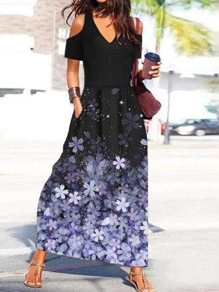 Casual Summer Off Shoulder Retro Maxi Dress Women Clothing Fashion V-Neck Loose Print Party Dress Sexy Harajuku Pocket Vestidos
Casual Summer Off Shoulder Retro Maxi Dress Women Clothing Fashion V-Neck Loose Print Party Dress Sexy Harajuku Pocket Vestidos