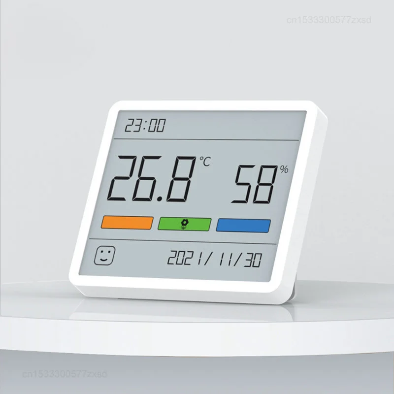 LCD Electronic Digital Temperature Humidity Meter Clock Indoor Outdoor Thermometer Hygrometer Weather Sensor
LCD Electronic Digital Temperature Humidity Meter Clock Indoor Outdoor Thermometer Hygrometer Weather Sensor