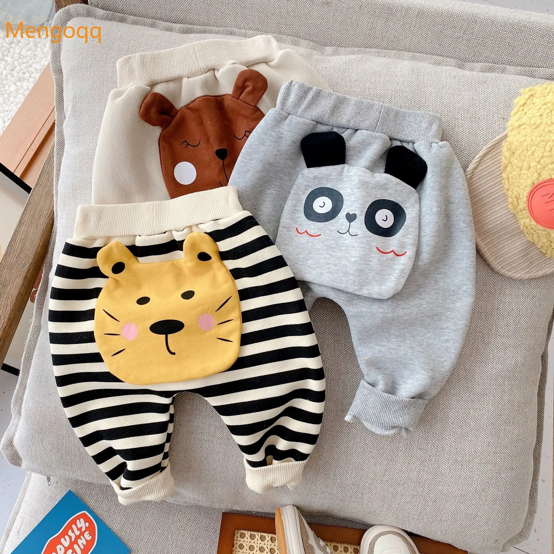 Mengoqq Kids Baby Girls Boys Autumn Winter Thicken Warm Patchwork Cute Animals Pants Infant Newborn High Waist Trousers 0-24M
Mengoqq Kids Baby Girls Boys Autumn Winter Thicken Warm Patchwork Cute Animals Pants Infant Newborn High Waist Trousers 0-24M