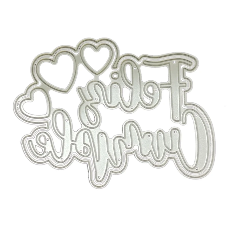 Love Heart Metal Cutting Dies Stencil DIY Scrapbooking Album Paper Card Template Mold Embossing Craft Decoration
Love Heart Metal Cutting Dies Stencil DIY Scrapbooking Album Paper Card Template Mold Embossing Craft Decoration