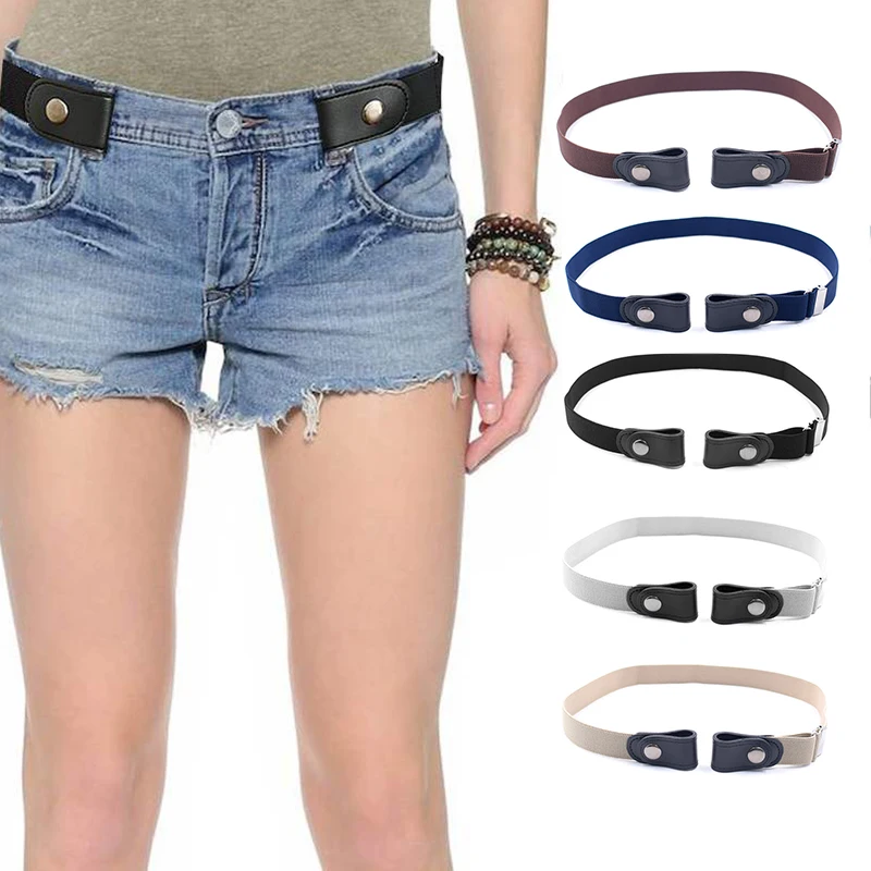 1 шт. Новый универсальный Простой Модный женский невидимый пояс без пряжки креативный эластичный ремень для джинсов украшение в стиле Ins 
1 шт. Новый универсальный Простой Модный женский невидимый пояс без пряжки креативный эластичный ремень для джинсов украшение в стиле Ins